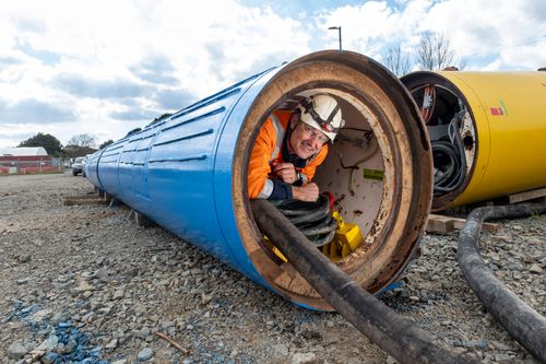 Nano-TBM Victoria receives mechanical inspection prior to the construction of CC09 Branch Sewer in Mount Roskill - 2023