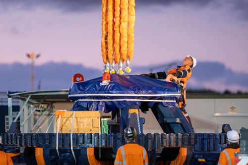 Hiwa-i-te-Rangi Tunnel Boring Machine’s cutterhead arrives
